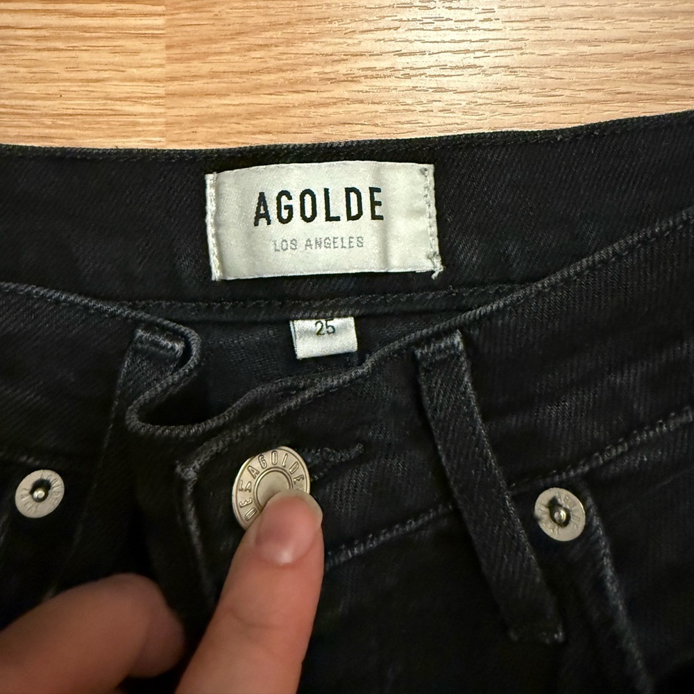 AGOLDE Riley Crop, Size 25 - Picture 5 of 11